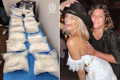 A rock frontman and partner face life in prison after a $5.5m drug bust uncovered a hidden stash in a Sydney studio, ending a high-profile music career in scandal.