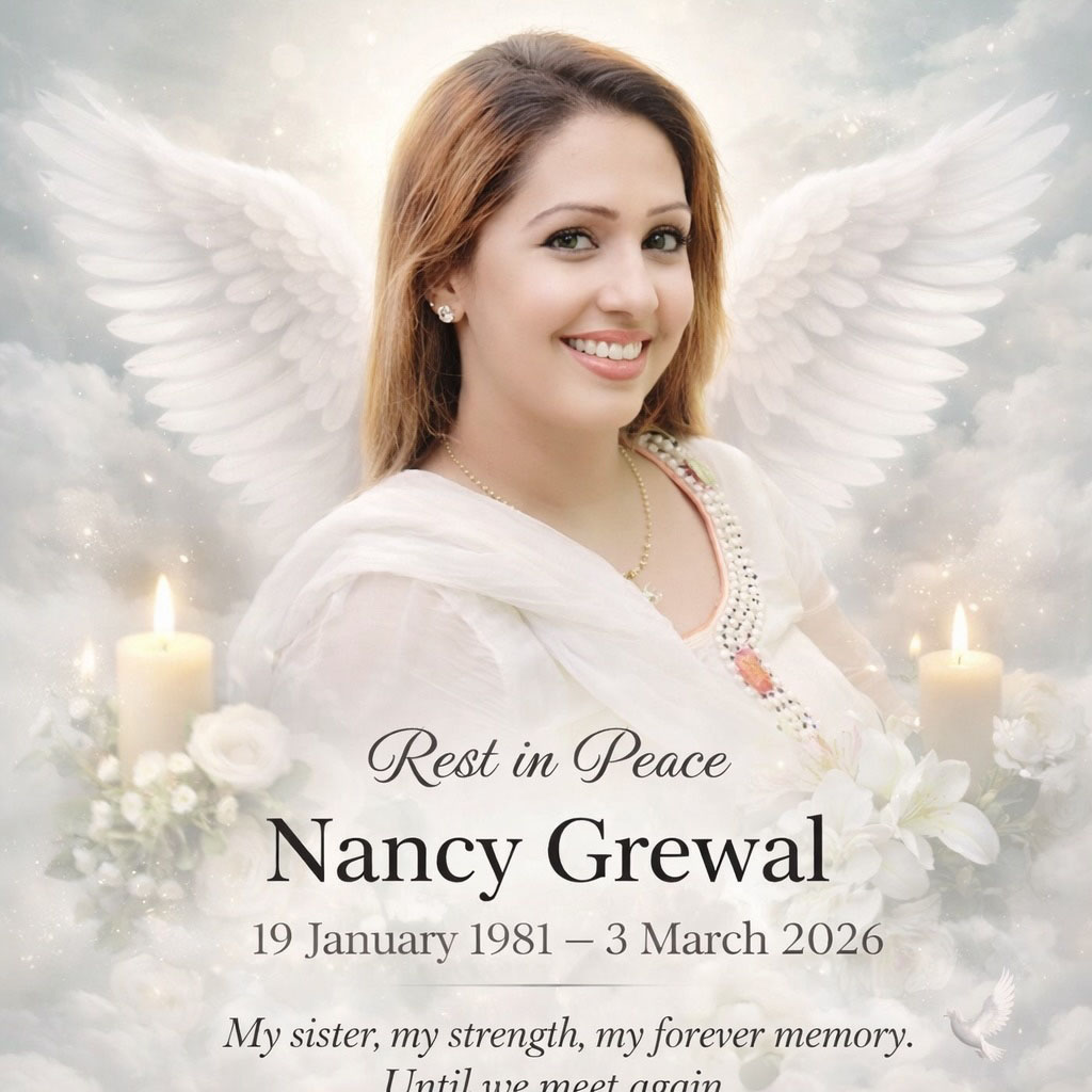 Singer and political influencer Nancy Grewal has been stabbed to death in Windsor, Canada. She had over 100,000 followers and was known for opposing the Khalistan movement.