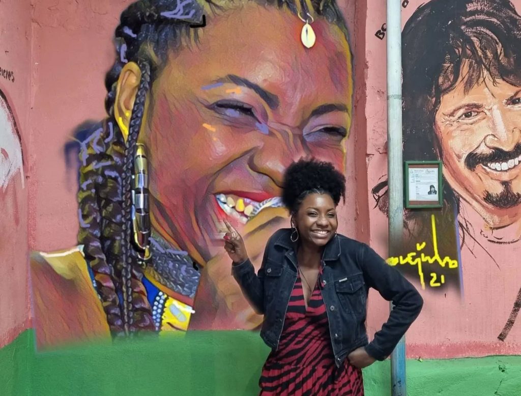 Brazilian samba singer Adriana Araujo dies at 49 after collapsing at home from a brain aneurysm - she rose to fame performing rooftop concerts during the Covid-19 lockdown.