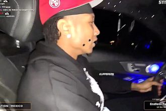 Streamer Jerry Silky slammed after doing a live Twitch broadcast while allegedly driving over 100mph and weaving through traffic late at night in Los Angeles.