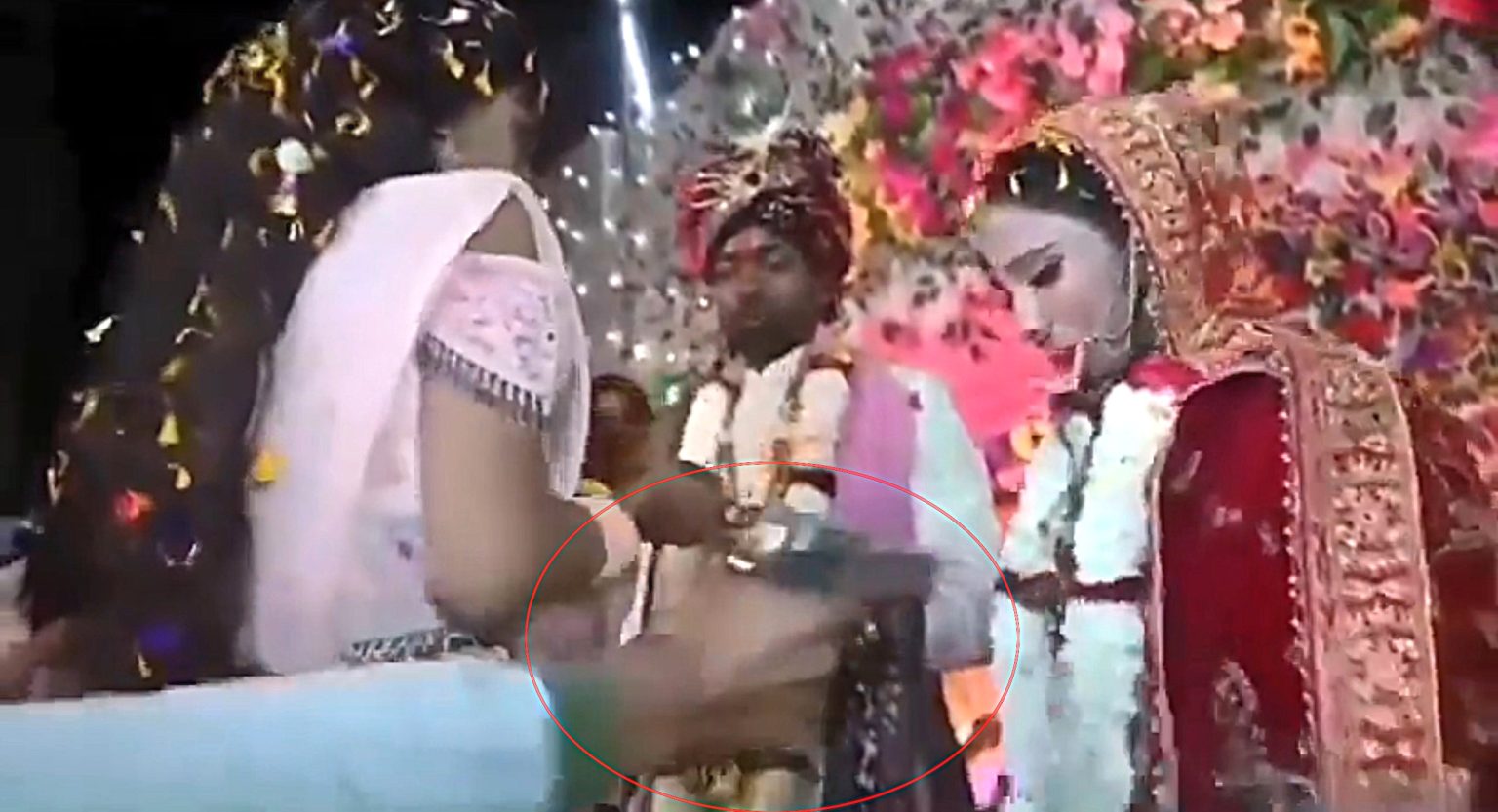 Teen bride shot at point blank range by spurned admirer during wedding ceremony in Bihar India - suspect arrested after shocking attack leaves guests in panic.