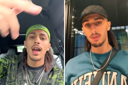 Trap artist Baby Gang allegedly broke girlfriend's nose after discovering she installed Instagram on her phone - he is accused of imposing an unbearable life of control.