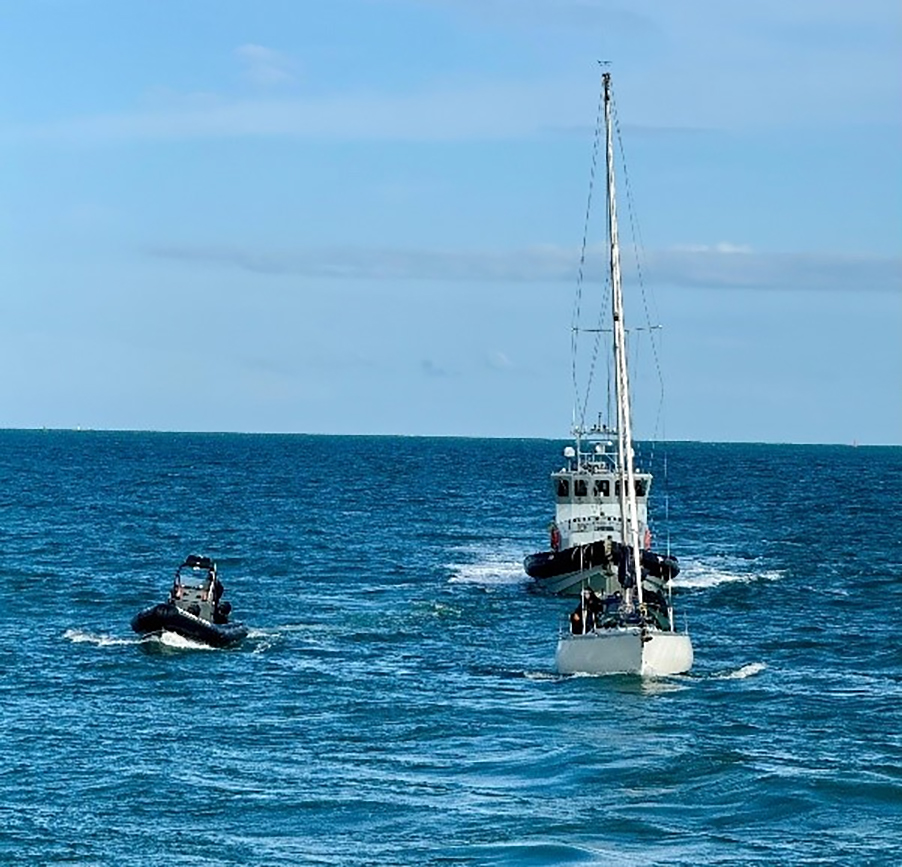 Two Ukrainians who ran a VIP people smuggling service using a yacht to ferry migrants from France to the UK - charging up to £16,000 per person - have been jailed for years.