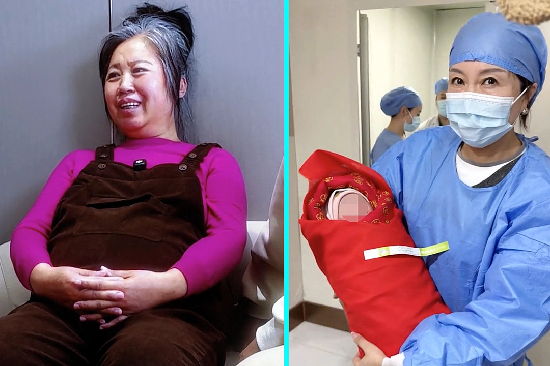 A 63-year-old woman in China has given birth to a baby girl after losing her 35-year-old son to cancer - saying she felt her child was meant to come back to her.