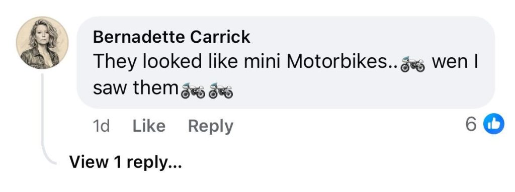 Social media comment on the post of Wild youths caught on CCTV doing wheelies on e-bikes through a busy bus station in Wales - narrowly missing commuters before police seized one of the bikes. Watch the clip.