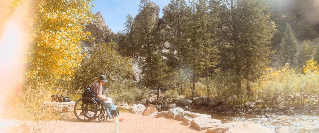 A woman was left wheelchair-bound after a commonly prescribed antibiotic wreaked havoc on her body - and claims doctors dismissed her symptoms as being all in her head.