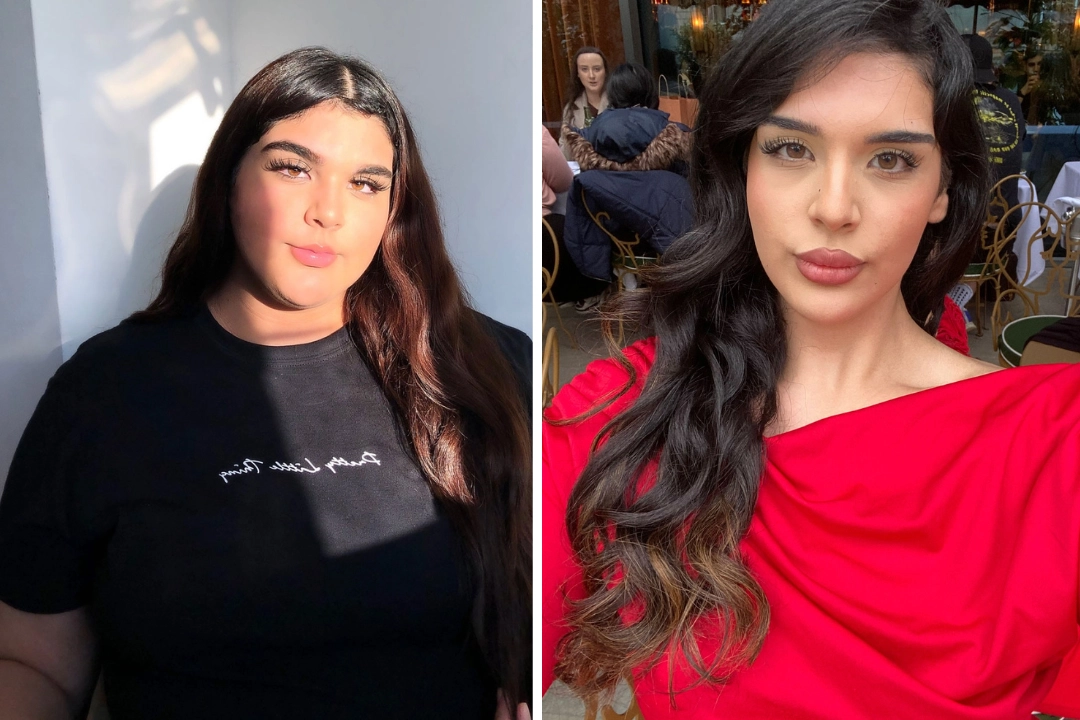 A 19-year-old who was bullied for her weight reveals how she lost nine stone in three years through diet and exercise - but cruel trolls are now accusing her of using jabs.
