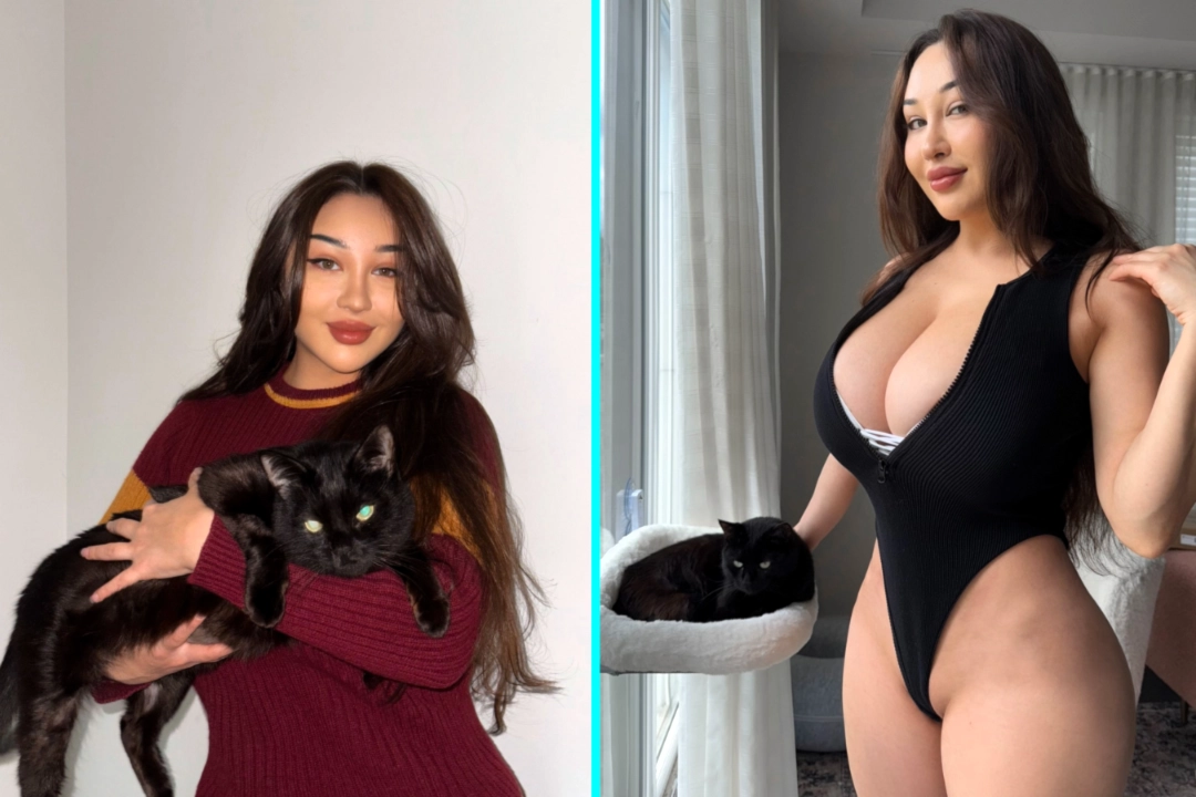 Influencer Louisa Khovanski spent £22,000 to save her rescue cat Morty after vets warned he might not survive - now dubbed a miracle cat after a dramatic recovery from the brink.