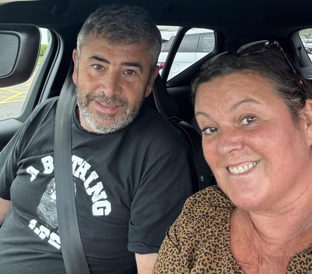 Gail Redpath thought her symptoms were menopause but a golf ball-sized lump revealed rare terminal cancer. Now she is defying her months-to-live diagnosis with chemotherapy.