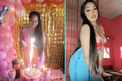 Influencer prisoner sparks outrage after showing off lavish pink-themed birthday bash behind bars in Argentina - phone seized after viral TikTok video with 200k followers.