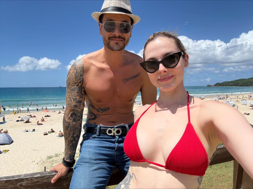 Woman whose boyfriend is 22 years older says they play dementia prevention games in bed together - Alex, 27, admits "some stereotypes are true" about her age gap relationship.