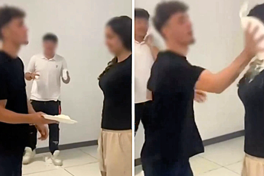 Police raided 15 call centres where bosses threw pies in workers' faces for missing targets. Seven suspects arrested and 48 exploited foreign workers rescued in Spain.