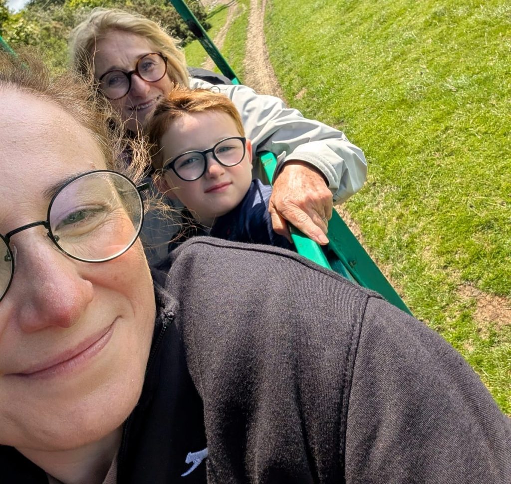 A grandmother has been left with life-changing brain damage after the common cold sore virus she had carried since childhood suddenly triggered deadly brain inflammation out of nowhere.