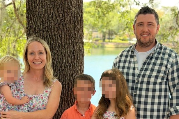 Delta Airlines captain Justin Westbrooks, a father of four, was killed when his vintage aircraft crashed near a Florida airport, leaving his wife to raise their children alone.