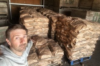 A Cambridgeshire farmer is racing to donate 12 tonnes of potatoes to food banks after a fish and chip shop cancelled his order at the last minute, leaving him with rotting stock.
