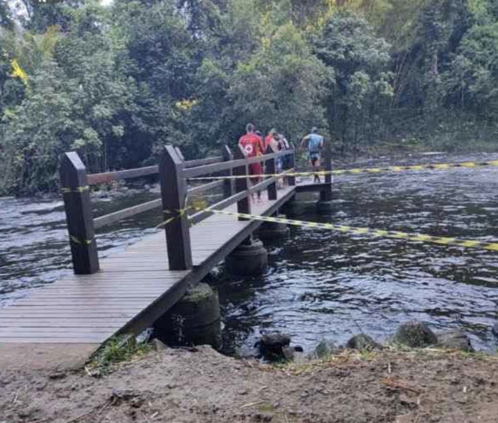 Brazilian footballer and influencer Reyam Lucas, 27, drowned after jumping into a waterfall pool at a popular beauty spot in Brazil, with his body recovered after a frantic search.
