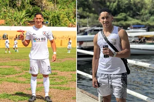 Brazilian footballer and influencer Reyam Lucas, 27, drowned after jumping into a waterfall pool at a popular beauty spot in Brazil, with his body recovered after a frantic search.