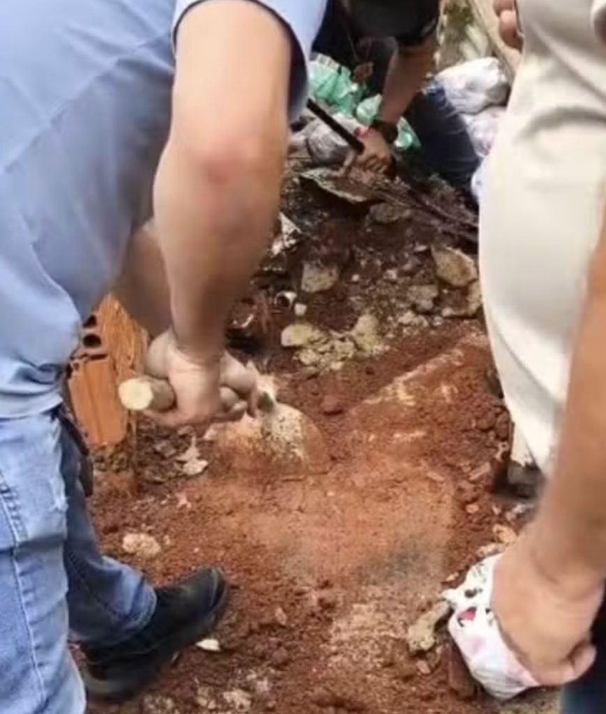 A five-year-old Brazilian girl was buried alive by her mother and stepfather, a forensic report confirmed, finding soil in her airway proving she was still breathing when entombed.