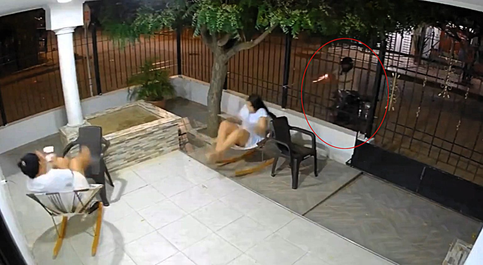 A pregnant Colombian psychologist and her unborn baby survived after a gunman shot her at point-blank range on her porch, forcing an emergency caesarean to deliver her daughter early.