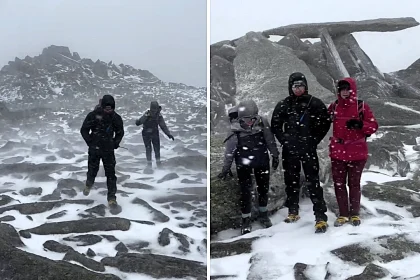 Hikers were caught in a snow blizzard on Snowdonia just two days after walking the same mountain in T-shirts. A mountain instructor shares his advice on staying prepared.