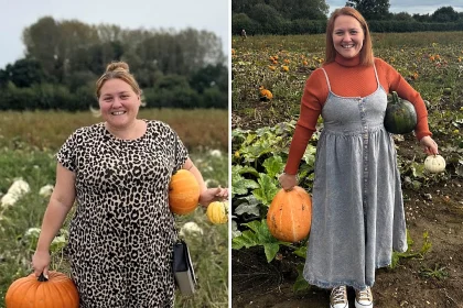 A mum-of-three who lost 10 stone with weight loss jabs has divorced her husband of 18 years and says her once boring life has transformed - with her confidence now through the roof.