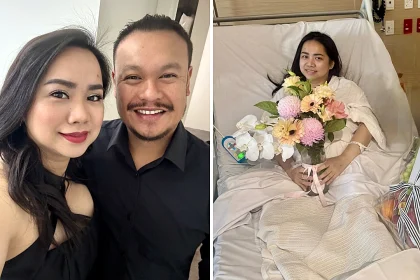 Pia Diaz lost half her blood and had to be rescued from her balcony by firefighters after a rare ectopic pregnancy ruptured. Doctors say she may still be able to have a baby.