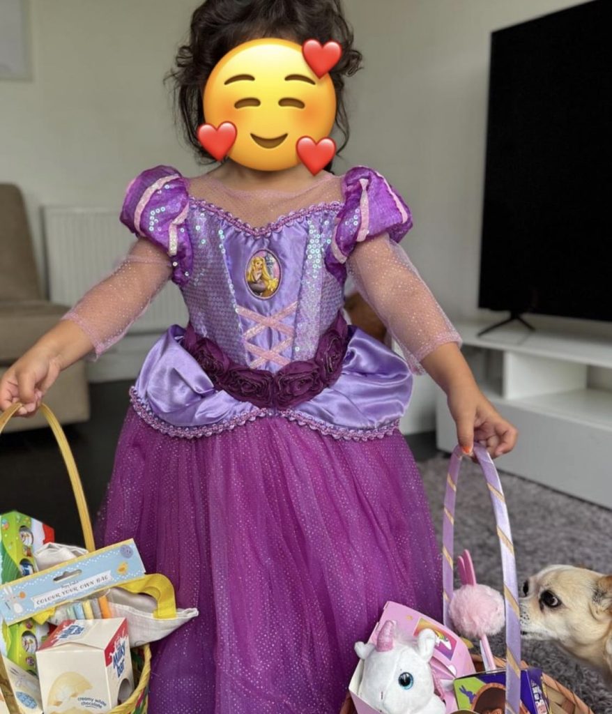Mum Carla Bellucci is splashing £2,000 in cash and gifts on her toddler this Easter - but her older kids aged 19 and 20 will have to sort themselves out this year.