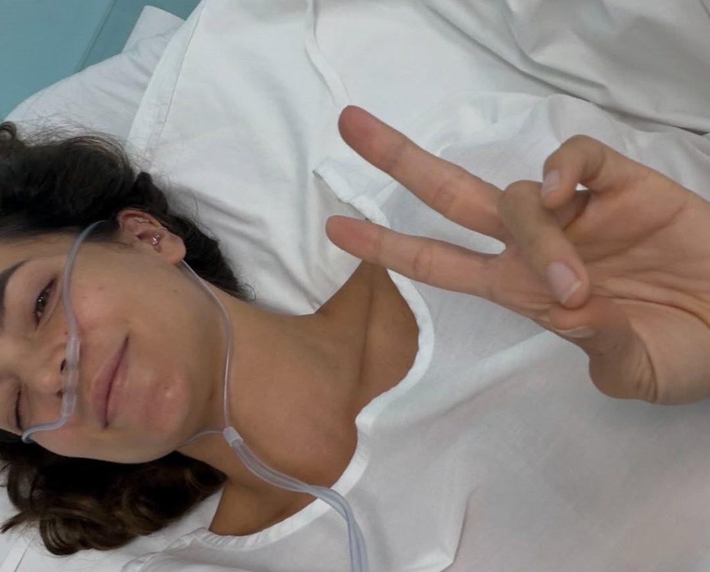 Beauty influencer Carolina Braedt broke three ribs after horror horse riding fall from her steed Igor - the 350k follower star calls the scary tumble an occupational hazard.