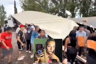Influencer Jula Greco slammed after allegedly looting olive oil from an overturned lorry in Argentina - police now deciding whether to press charges after viral clip sparks outrage.