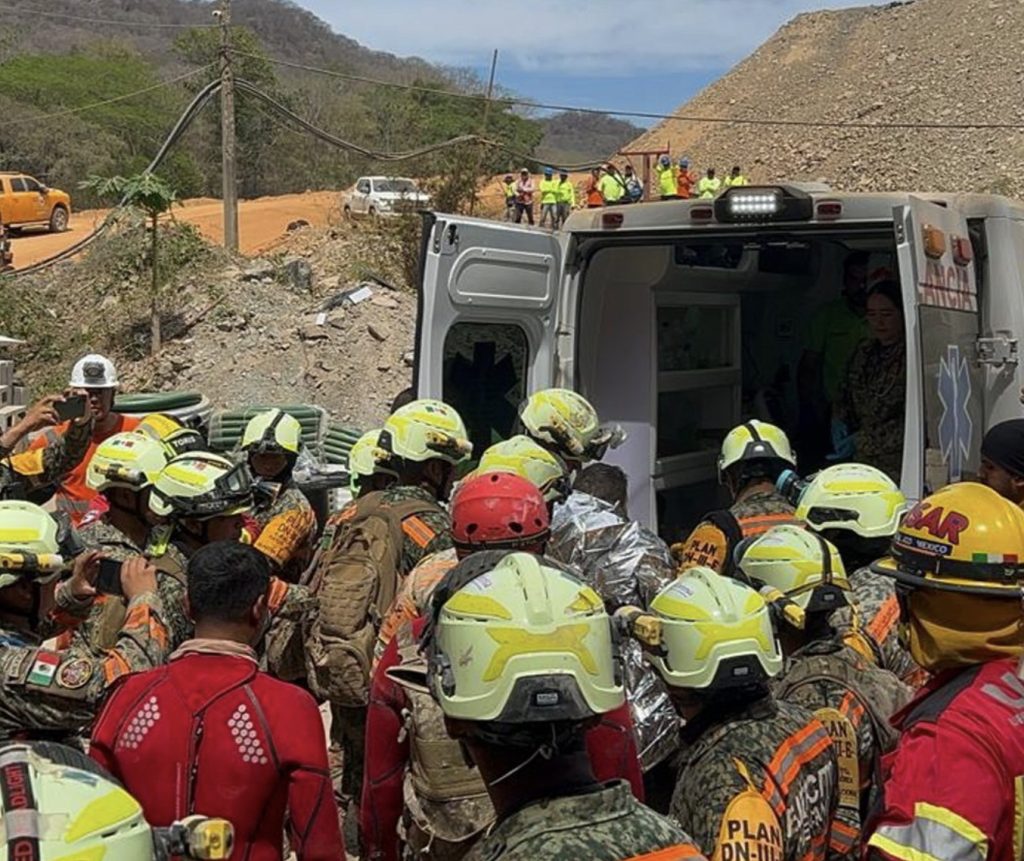 Miner Francisco Zapata survived 14 days trapped 985ft underground in a flooded Mexican mine by finding an air pocket - he told rescuers he never lost faith when found alive.