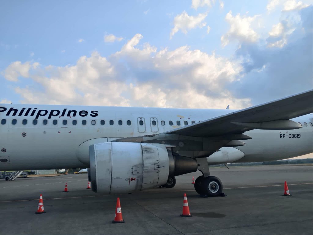 A model was hospitalised with headaches and dizziness after a Philippine Airlines flight suffered a pressurisation failure, forcing an emergency landing with oxygen masks deployed.