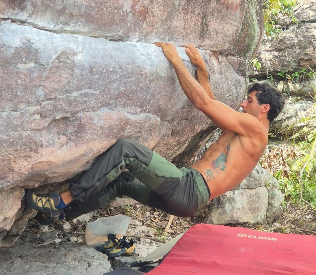An experienced Brazilian climber fell 260ft to his death after his safety rope detached from a rock face, with his partner watching helplessly as he plunged below.
