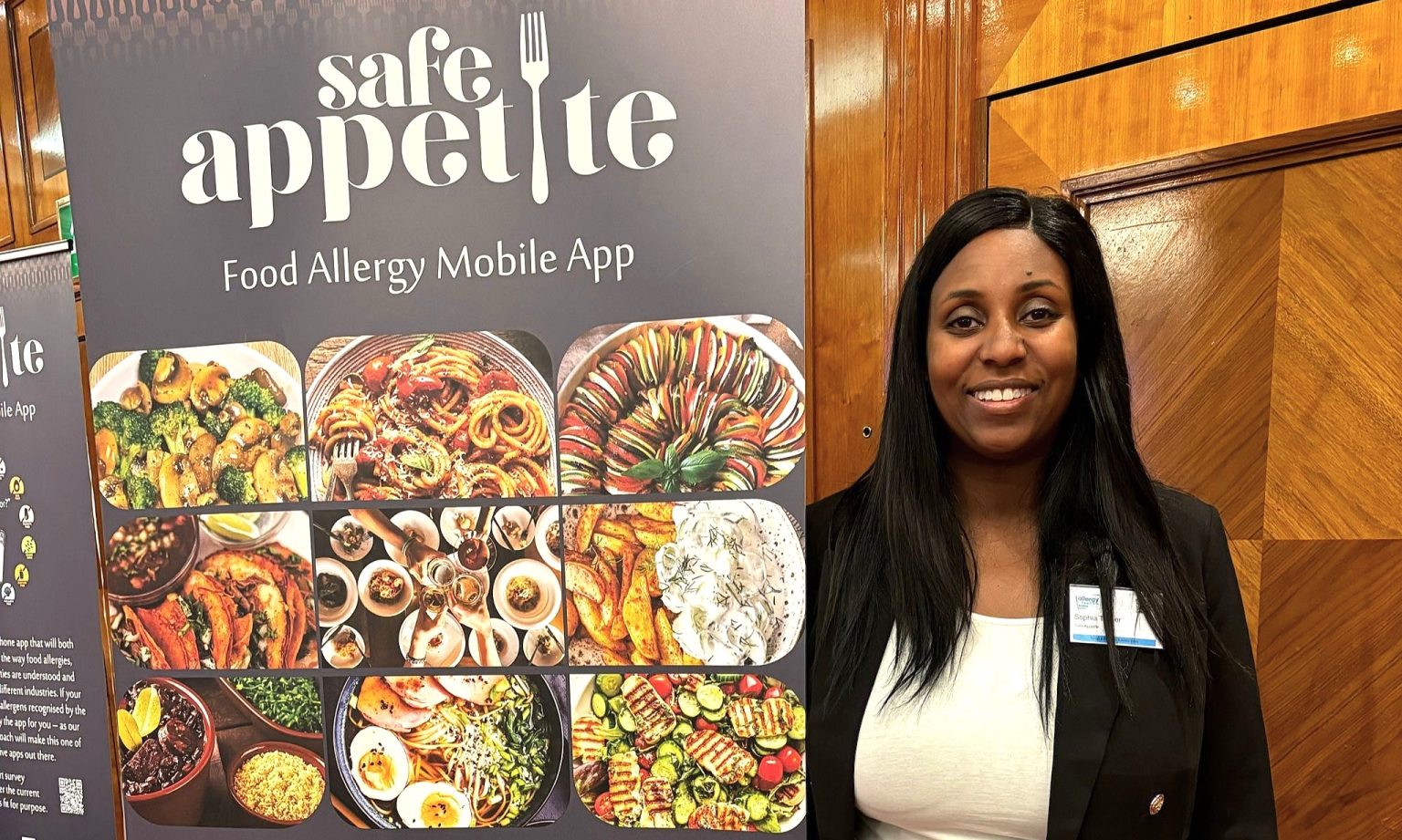 A mum who nearly choked as a child due to severe allergies has created an app that scans food and flags hidden allergens. Sophia Turner says it could save lives.