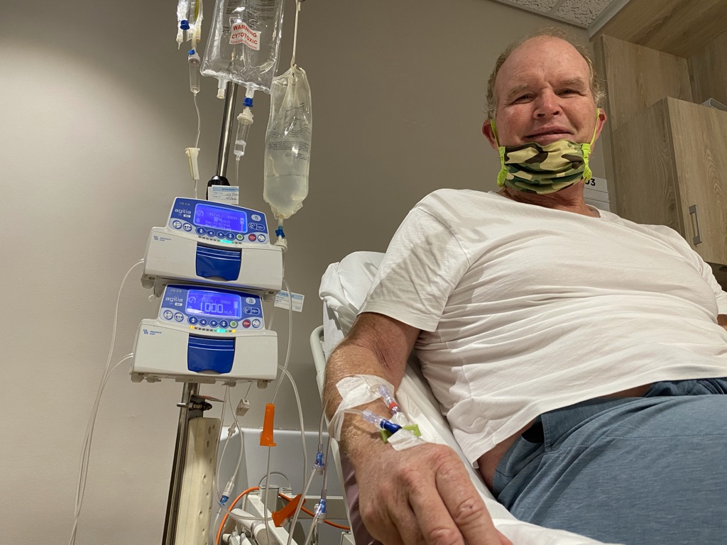 Olympian Oscar Chalupsky was given six months to live after a devastating cancer diagnosis. Seven years later he is still fighting - and refusing to surrender to the disease.