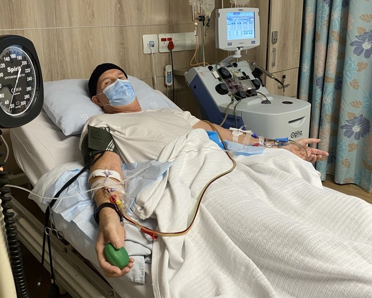 Olympian Oscar Chalupsky was given six months to live after a devastating cancer diagnosis. Seven years later he is still fighting - and refusing to surrender to the disease.