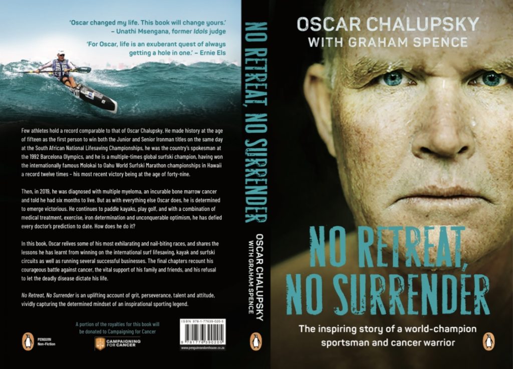 Olympian Oscar Chalupsky was given six months to live after a devastating cancer diagnosis. Seven years later he is still fighting - and refusing to surrender to the disease.