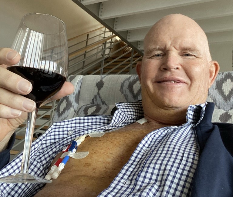 Olympian Oscar Chalupsky was given six months to live after a devastating cancer diagnosis. Seven years later he is still fighting - and refusing to surrender to the disease.