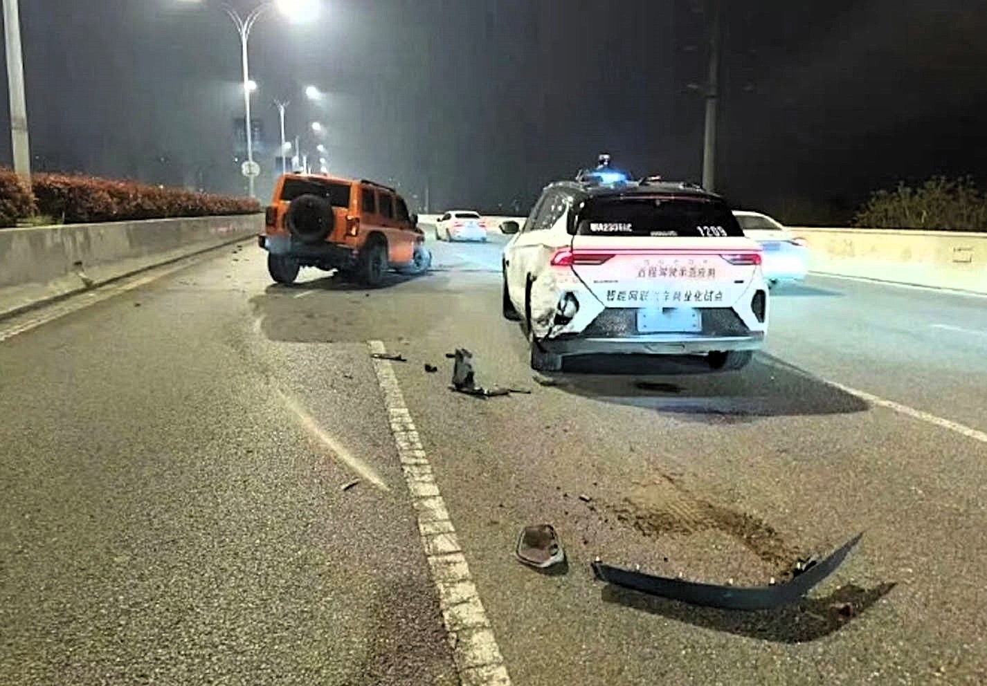 Over 100 driverless taxis shut down at once in Wuhan leaving dozens of passengers locked inside for over an hour - raising major safety and security concerns over the technology.