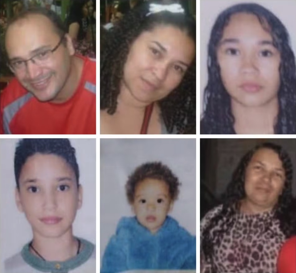 Six members of the same family - including three children and a grandmother - have been killed in a devastating head-on collision with a lorry on a Brazilian highway.
