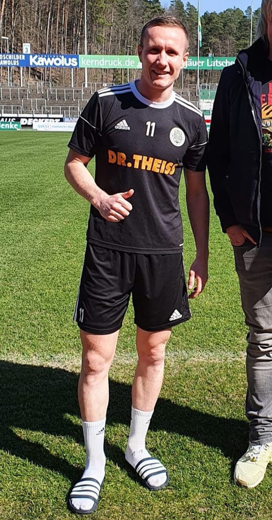 A man who kicked his dog in the face and called it an "accidental leg movement" has been handed a 10-year ban from keeping dogs following an RSPCA prosecution.