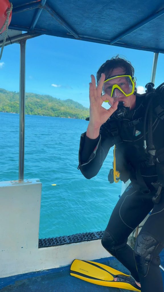 Dutch biologist Freek Vonk showed off deep crocodile bite wounds after being attacked while swimming with saltwater crocodiles in Australia during filming for a children's TV show.