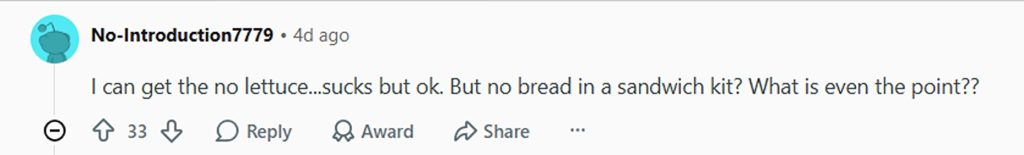 Social media comment on the post of Tesco has launched new gourmet sandwich kits under its Finest range - but shoppers are baffled after discovering the packs don't actually include bread or salad.