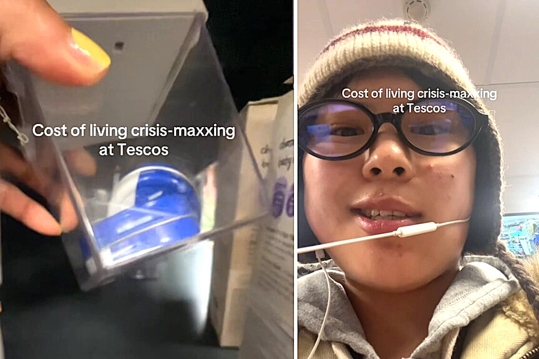 A shopper is left stunned after spotting £1.10 Vaseline locked in security boxes at Tesco, highlighting rising shoplifting concerns and surprising supermarket anti-theft measures.