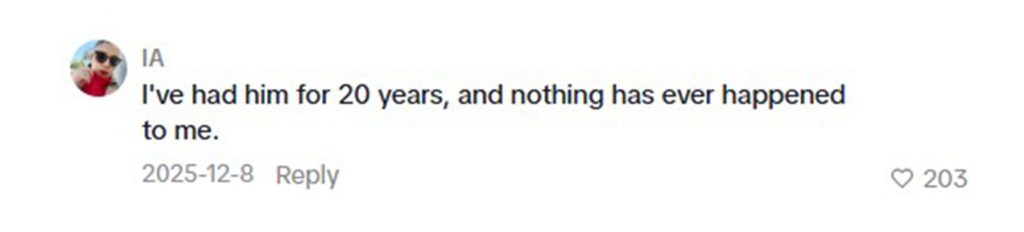 Social media comment on the post of A TikToker nearly died after inhaling her nose ring, which lodged dangerously close to her aorta, leaving her facing emergency surgery after weeks of unexplained symptoms