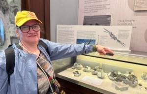 A tourist searching for fossils on the Jurassic Coast accidentally discovered a 200-million-year-old jawbone from one of the world's rarest ancient sea crocodile species.