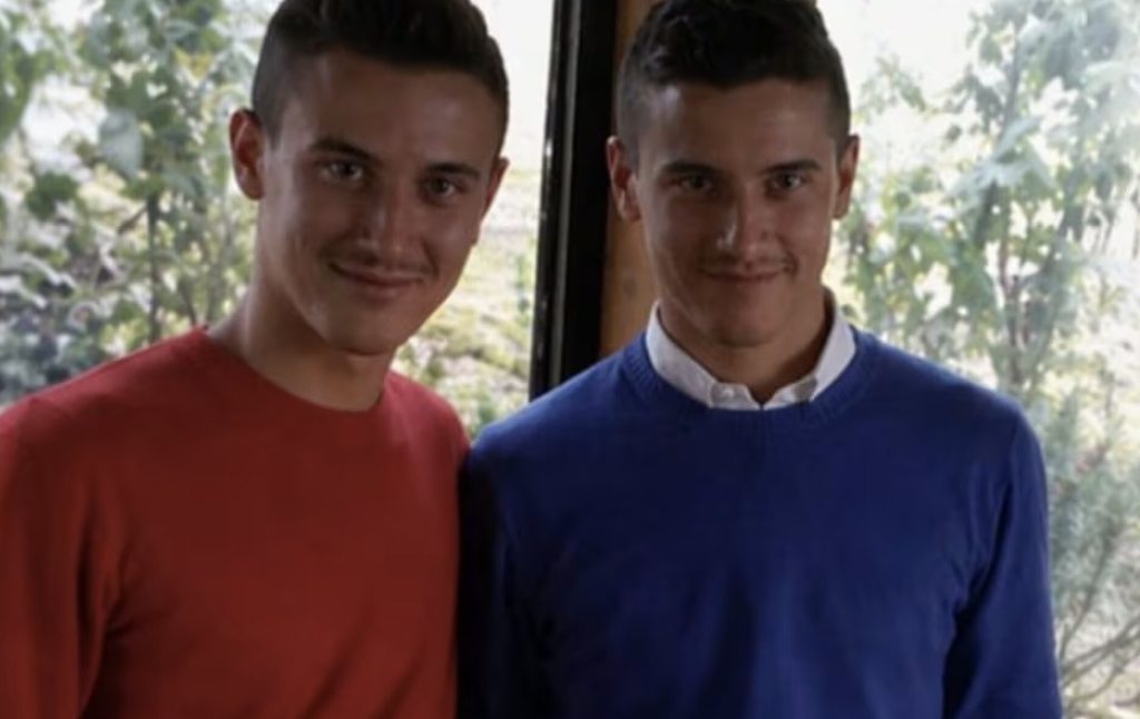 Twin brothers died together in Italy after one was electrocuted by a 20,000-volt wire and the other suffered the same fate trying to save him, found lying in an embrace in a field.