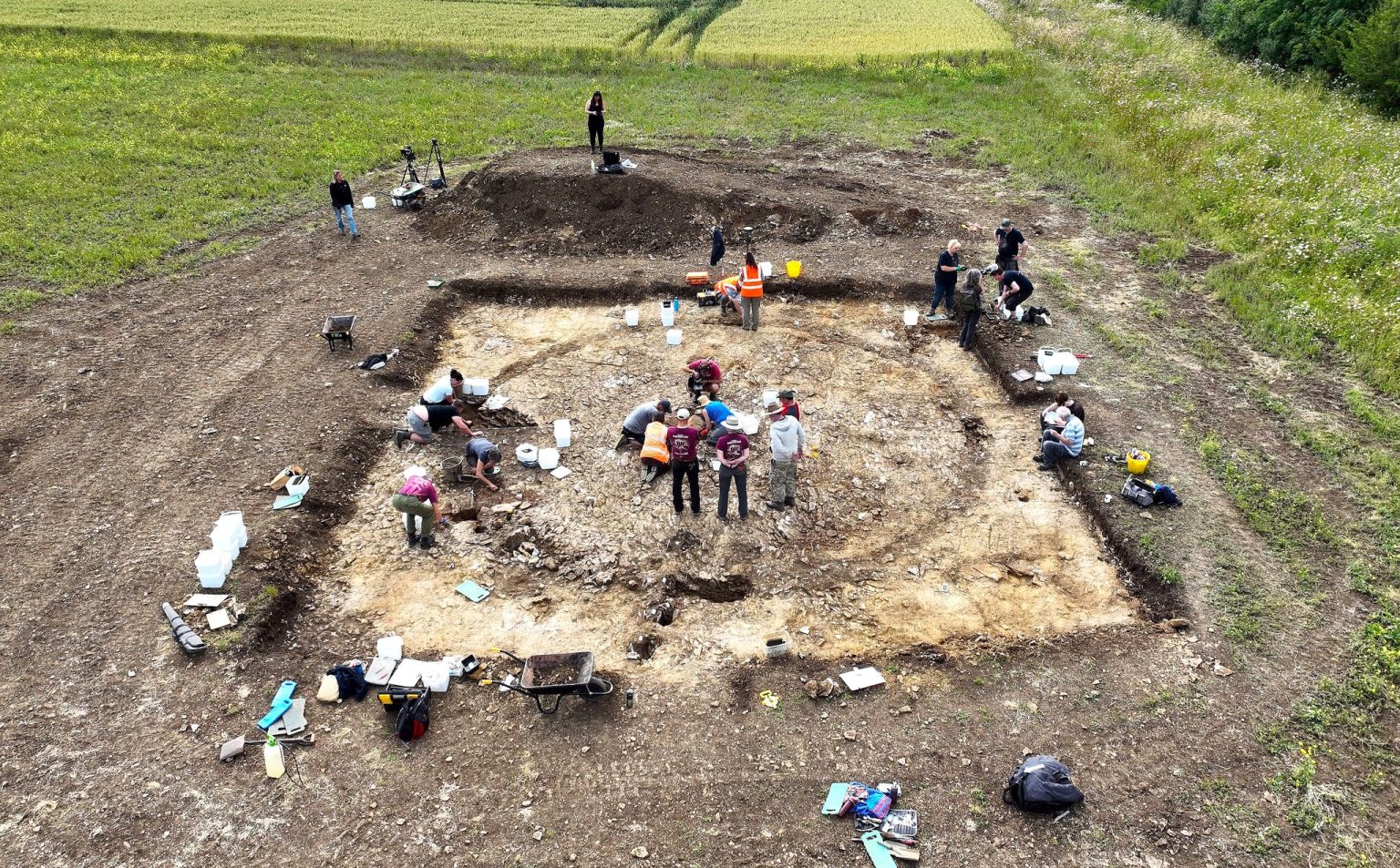 DNA tests have confirmed two Anglo-Saxon children buried side by side 1,500 years ago were siblings, with the girl carefully positioned facing her younger brother in a touching farewell.