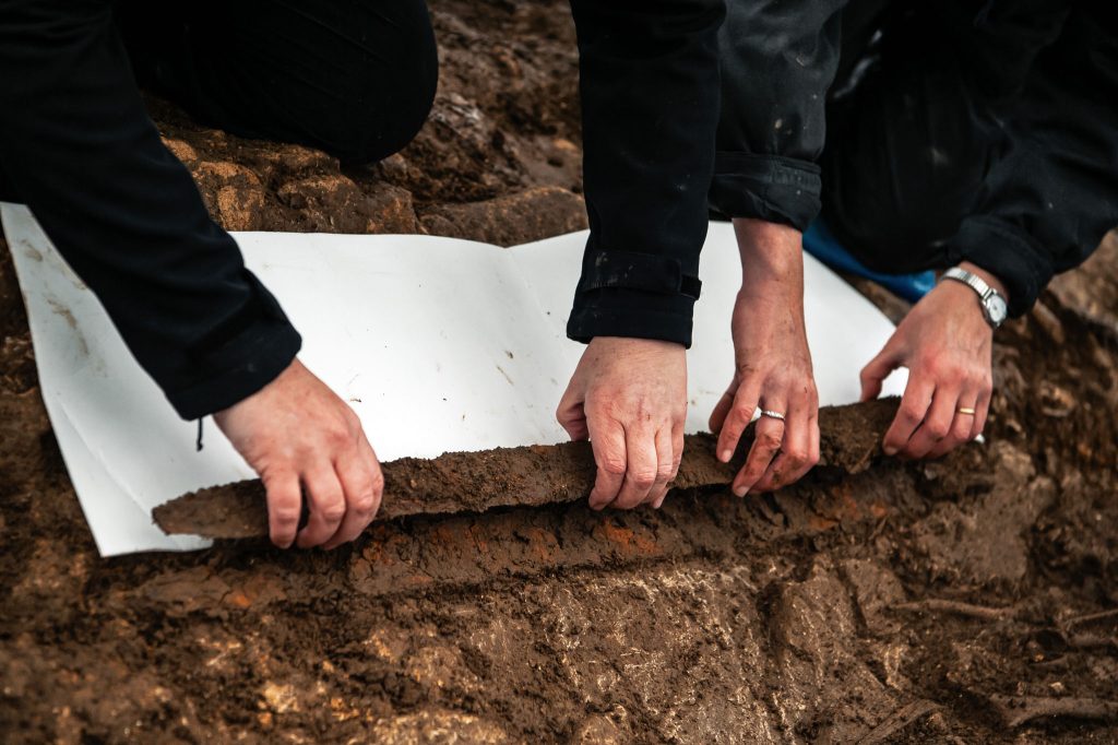 DNA tests have confirmed two Anglo-Saxon children buried side by side 1,500 years ago were siblings, with the girl carefully positioned facing her younger brother in a touching farewell.