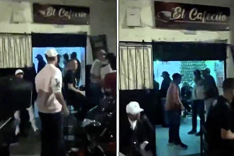 Two gunmen stormed a Colombian bar and opened fire on customers, killing two men and injuring six others in a suspected Gulf Clan-linked massacre in the town of Yarumal.