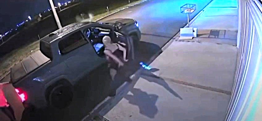 A woman was shot in the bum after a VIP row at a country music concert in Brazil turned violent. CCTV captured the shocking moment she was hit as the dispute spiralled out of control.